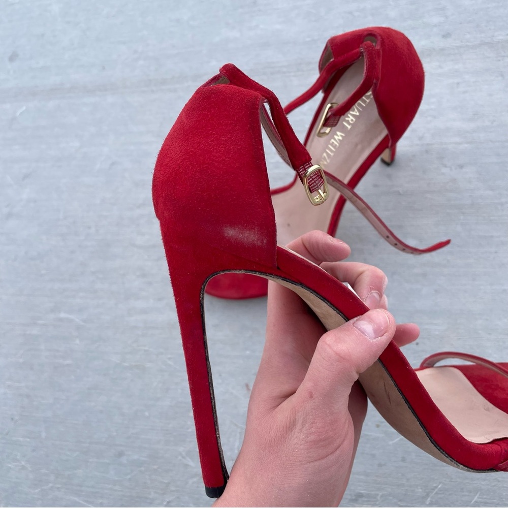 Stuart Weitzman Red Heels - image 6
